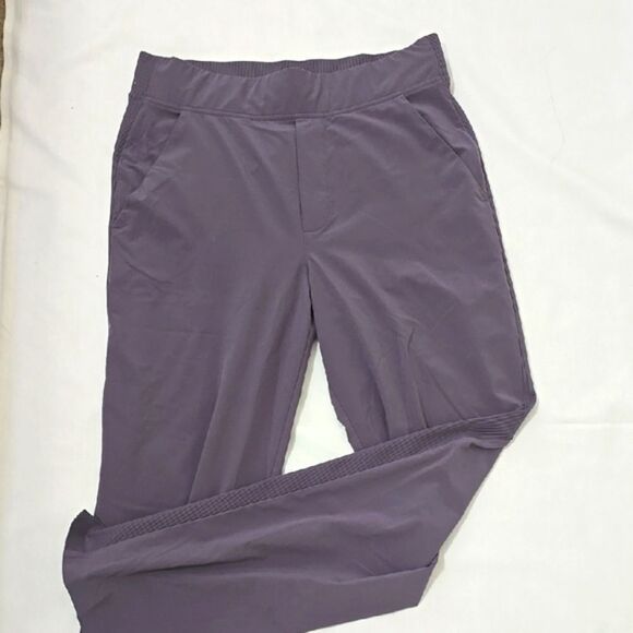Athleta Purple Track Pants with Full Length and Slim Fit - Picture 1 of 7